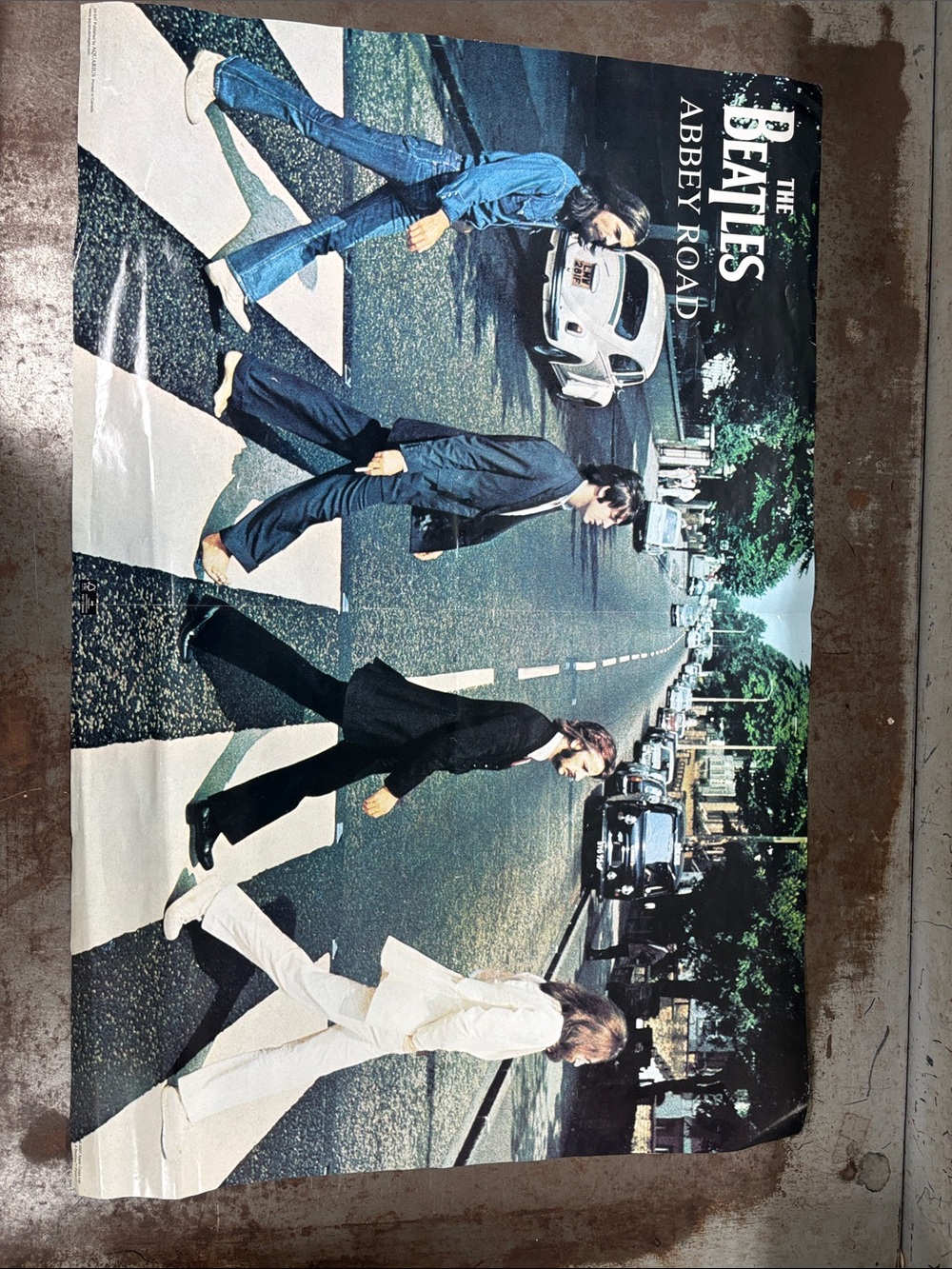The Beatles Abbey Road Poster - Iconic Album Cover
